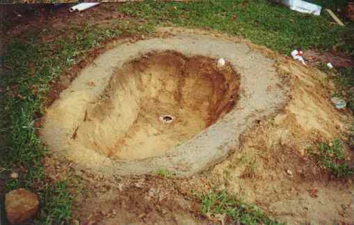 The small pond hole