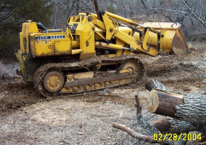 John Deere 350-B crawler